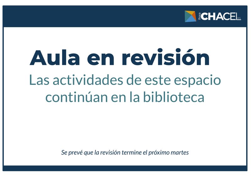Vista previa: Cartel de aviso