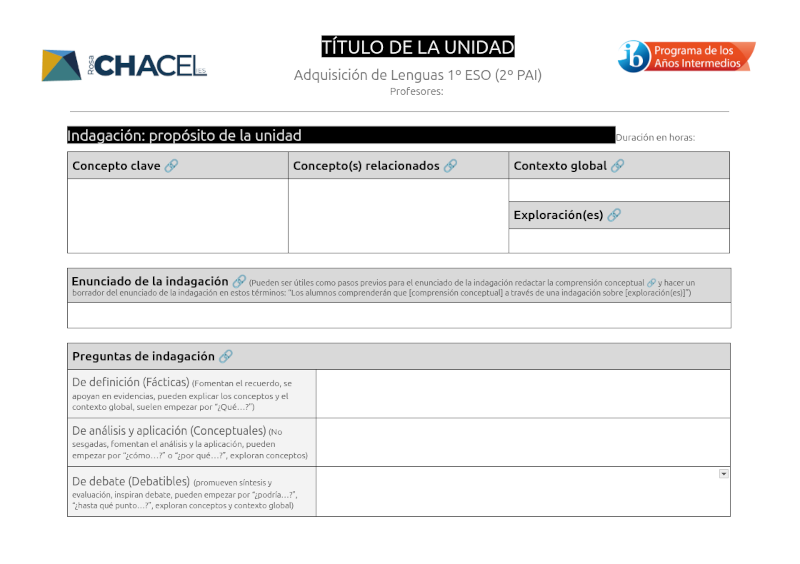 Vista previa: Planificadores PAI